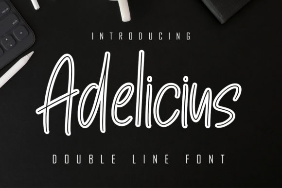 Adelicius: A Professional Display Font for Your Brand