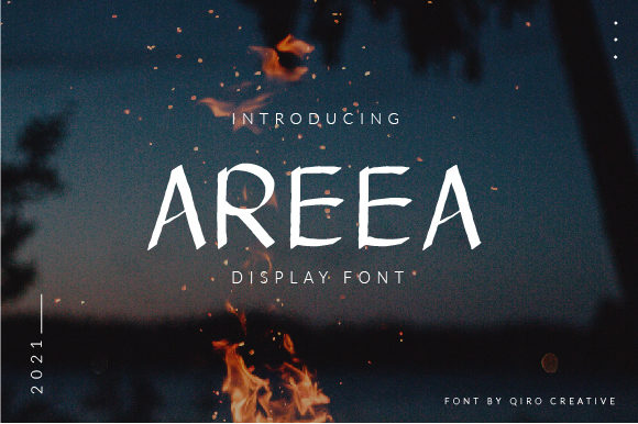 Areea: A Versatile Display Font for Modern Branding