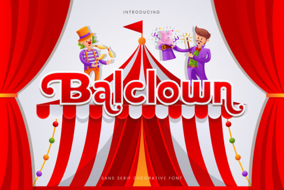 Balclown: A Bold Display Font for Editorial Impact
