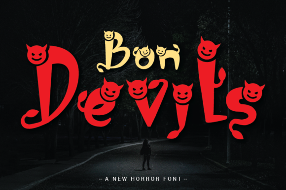 Bon Devils: A Unique Display Font for Brand Identity