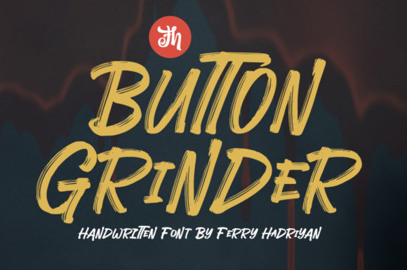 Button Grinder: The Display Font for Bold Campaigns