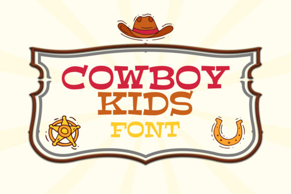 Cowboy Kids: A Unique Display Font for Web Design