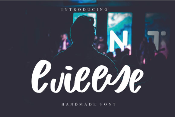 Evil Eye: A Flowing Display Font for Makers