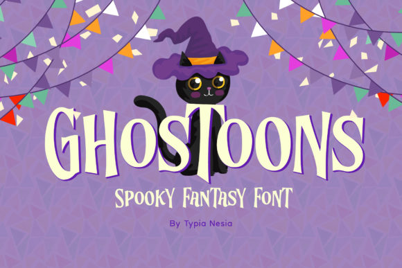 Ghostoons: A Spooky Display Font for Web Design
