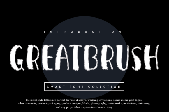Greatbrush: A Quirky Display Font for Web Design