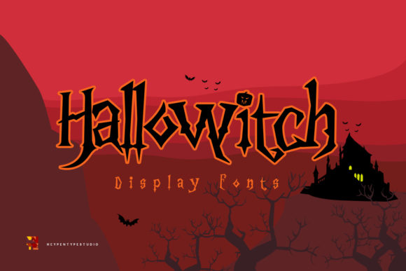 Hallowitch: The Spooky Display Font for Marketers