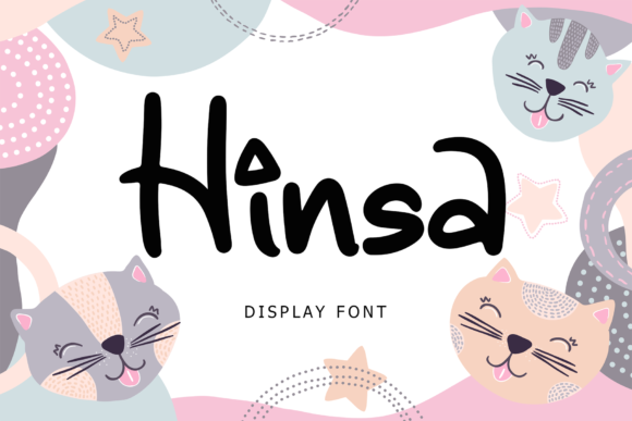 Hinsa: A Joyful Display Font for Modern Web Design