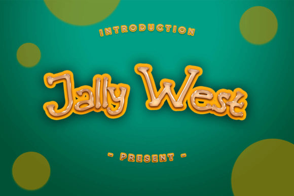 Jally West: A Quirky Display Font for Marketers