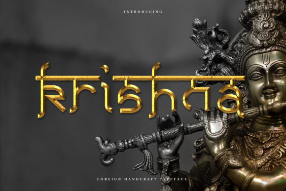 Krishna: A Unique Display Font for Makers