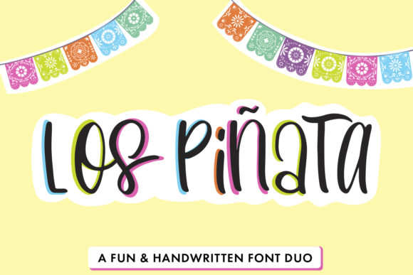 Los Pinata: A Handwritten Display Font for Web Design