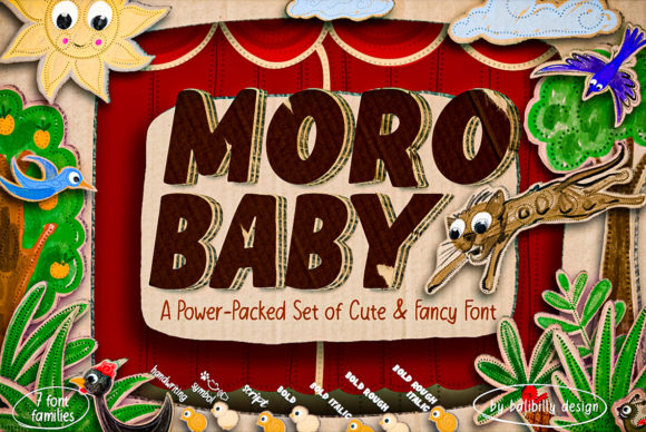 Moro Baby: The Bold Display Font for Campaigns