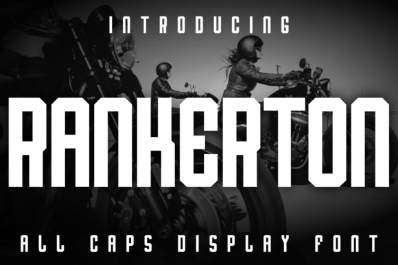 Rankerton: A Bold Display Font for Memorable Branding