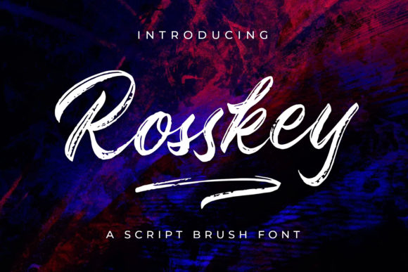 Rosskey: A Bold Display Font for Makers