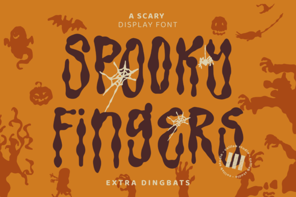 Spooky Fingers: A Unique Display Font for Marketers