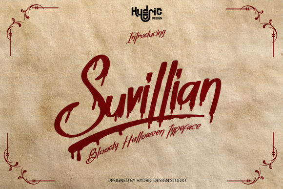 Suvillian: A Dramatic Display Font for Bold Branding