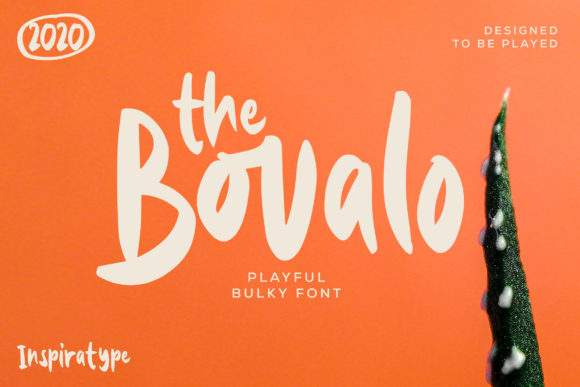 The Bovalo: A Quirky Display Font for Web Design